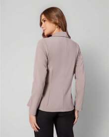 Women Coats - 摩卡棕 - 查看 2