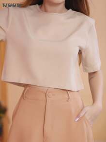Women Two-Piece Outfits - Màu be - Xem 6