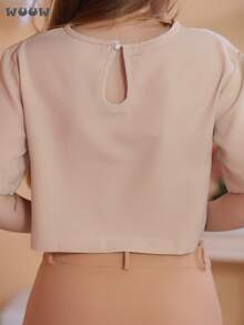 Women Two-Piece Outfits - Màu be - Xem 7