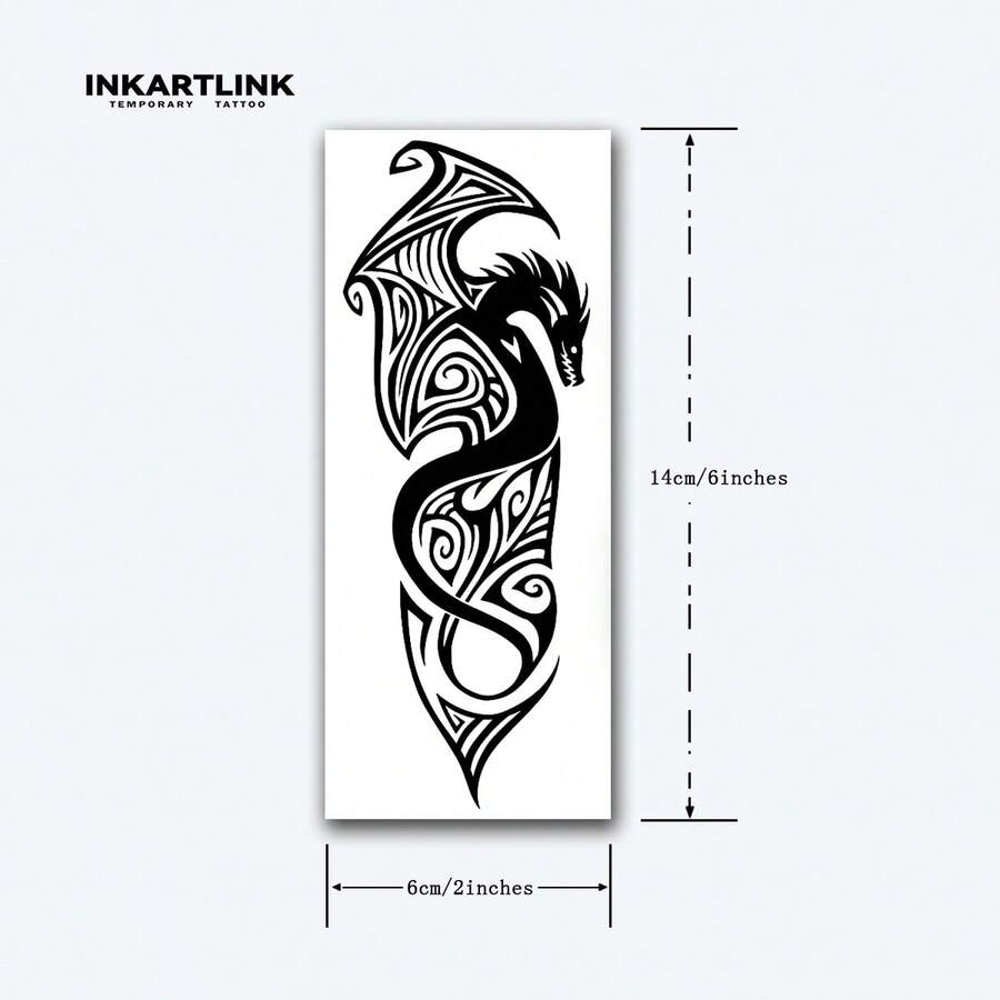 INKARTLINK Revolutionary Technology Tattoo, Semi-Permanent Tattoo