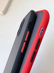 Mida Style Funda de teléfono colorido con fondo degradado y texto en cursiva, carcasa moderna y artística, protección reforzada compatible con varios modelos de smartphone - Negro - Ver 5