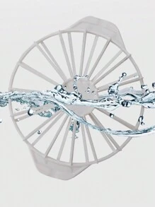 1入組蛋糕分裝標尺，切片器圓形等份標尺分裝，白色蛋糕切片器可均勻切片，切圓蛋糕、餡餅切片及圓形切片裝置，芝士蛋糕切片器，烘焙工具
