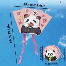 Outdoor Sports Park Children's Kites Are Easy To Fly In The Gentle Breeze, With A Ribbon For Beginners And Children - Multi-color - View 9