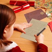 Writing Paper Set, 95 Pieces Vintage Envelopes And Envelope Writing Paper With 48 Sheets Of Writing Papers, 15 Envelopes, 32 Seal Stickers For Wedding Invitation Greeting Cards Crafting, Brown - Brown - View 7