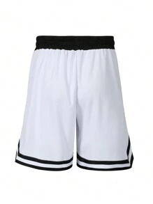 OPALOS 2/3 件装男友风格运动短裤，带口袋的篮球短裤 - 彩色 - 查看 5