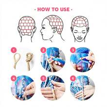 24 Inch Dreadlock Extensions Thin 0.6cm Single Ended Synthetic Dreads Extensions Hippie Style Fake Dreads 10 Strands SE Crochet Thin Dreadlocks Extensions For Girls - 自然黑 - 查看 8