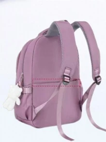Women Fashion Backpacks - 寶藍色 - 查看 3