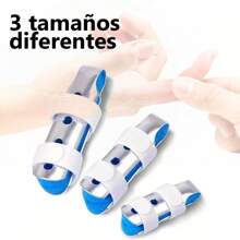 MAXFIT SPORTS MAXFIT Finger Splint Finger Separator, Adjustable Size Finger Support Protector. - Silver - View 1