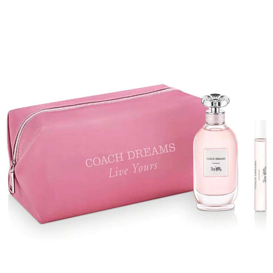 Coach Dreams 3Pcs Gift Set Standard For Women. - Clear - View 1