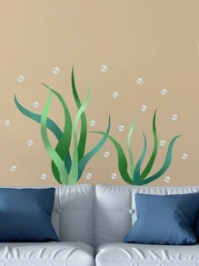 1PC Seaweed Baseboard Waistline Wall Sticker Living Room Bedroom Wall Sticker PVC Material Back Self-Adhesive Home Decoration Sticker - Multicolor - View 9