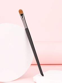 1 pieza Brocha de corrector para cubrir granos, manchas y ojeras, con un efecto fino e invisible, herramienta portátil de maquillaje,pinceles de maquillaje brochas para maquillaje cepillo maquillaje pincel maquillaje pinceles para maquillaje - Negro - Ver 4