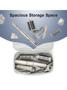 Shark Flexstyle/ Airwrap 風筒/刷具/ Revlon 吹風機造型器旅行收納盒，雙層收納附帶髮飾工具收納袋 - 彩色 - 查看 10