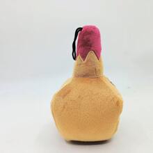 毛绒狗吱吱叫毛绒玩具套装 - 小狗咀嚼玩具 - 可爱毛绒啤酒杯瓶玩具，适合小狗、中小型犬，瓶形挤压，带吱吱声