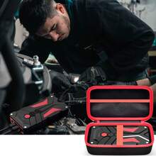 ALKOO Case Compatible With BIUBLE/For BUTURE/For Povasee/For DBPOWER Car Battery Starter, Car Auto Jump Starters Power Pack Carrying Box, Portable Batteries Jumper Powers Bank Storage (Bag Only) - Black - View 5