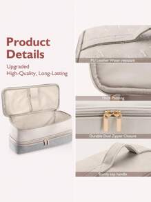 Shark Flexstyle/ Airwrap 風筒/刷具/ Revlon 吹風機造型器旅行收納盒，雙層收納附帶髮飾工具收納袋 - 彩色 - 查看 3