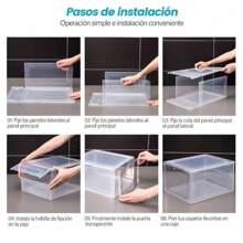 Shoe Boxes - Clear - View 6