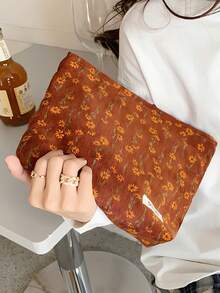 1Pc Tươi Mềm Hoa Túi Lục Giác Dung Tích Lớn Túi Trang Điểm Cho Nữ Cô Gái, Túi Trang Điểm Túi Trang Điểm Túi Chăm Sóc Da Túi Vệ Sinh Đóng Gói Khối, Du Lịch Cần Thiết Hộp Bút Chì Cọ Trang Điểm Công Suất Lớn Hàng Ngày Du Lịch Dung Tích Lớn Túi Đựng Đồ Vệ Sinh Túi Đựng Đồ Trang Điểm Túi Trang Điểm Túi Trang Điểm Túi Chăm Sóc Da Túi Vệ Sinh Đóng Gói Hình khối, Đồ du lịch Essentials Cruise Essentials Ký túc xá Essentials Lưu trữ Đồ trang điểm Hộp đựng đồ trang điểm - Nhiều màu - Xem 2