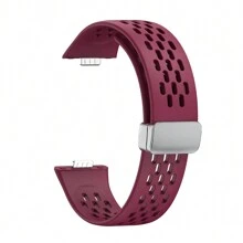 Silikonarmband mit atmungsaktiven Löchern kompatibel mit Huawei Fit 3 Uhr, Fit 3 (Lochstil) als Geschenk für Studenten zum Schulstart