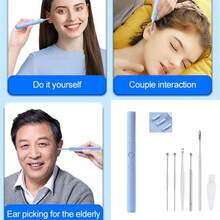 1 Dụng Cụ Lấy Ráy Tai Có Camera Tai Với Máy Ảnh Phù Hợp Cho IOS/Android Có Đèn LED Dành Cho người Lớn Và Trẻ Em - nhiều màu - Xem 7