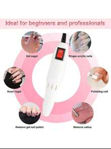 Professional Nail Grinder - Blanco - Ver 5