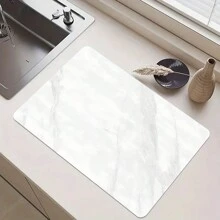 1個石頭碗水槽架，吸水、耐熱的珪藻土水槽托盤，適用於碗、瓶、杯和寵物碗 - 彩色 - 查看 29