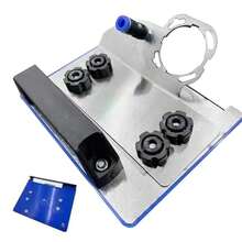 45° Tile Chamfer Stand For 100-Type Angle Grinder Heavy Duty Small Sturdy Chamfering Tool For Ceramic - Silver - View 4