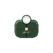 1pc Portable Mini Pill Box, Highly Attractive Handbag Shape Light Luxury Small Pill Box, Travel Multi-Compartment Sub-Pack Pill Box Portable Compartment Sealed Tablet Storage Box - Multicolor - View 12