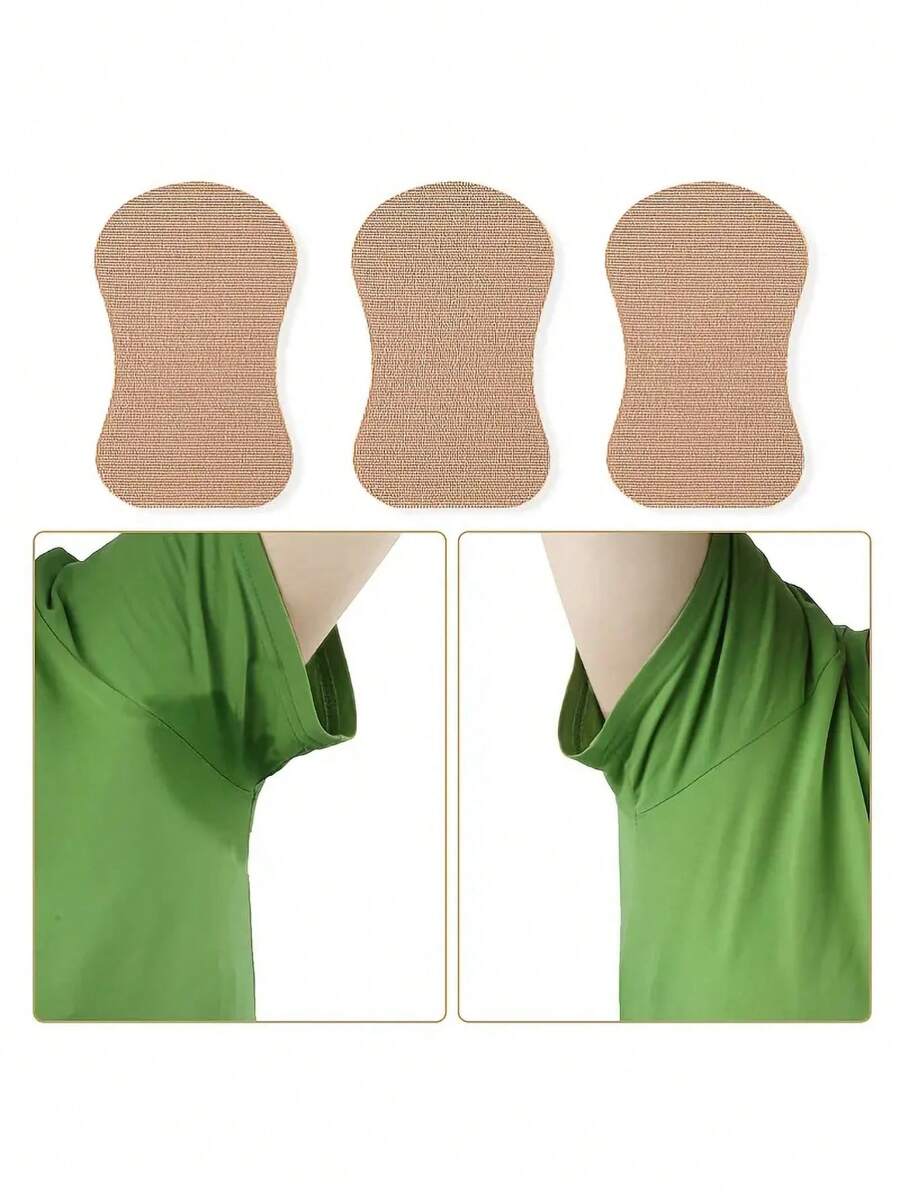 10pcs Armpit & Foot Sweat Absorbing Stickers, Invisible AntiSweat