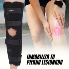 MAXFIT SPORTS MAXFIT Knee Immobilizer - Black - View 5