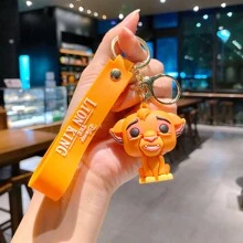 Mufasa  Timon Pumbaa Rafiki Keychain Cute Cartoon Animal Doll Key Chain Ring Bag Backpack Charm Car Key Pendant Boys Girls Gift - Multicolor - View 16