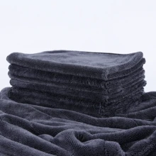 SHOULI 1入組雙面吸水與無絨塵汽車清潔巾，適用於家居、汽車清潔、廚房、浴室和清潔 - 彩色 - 查看 1