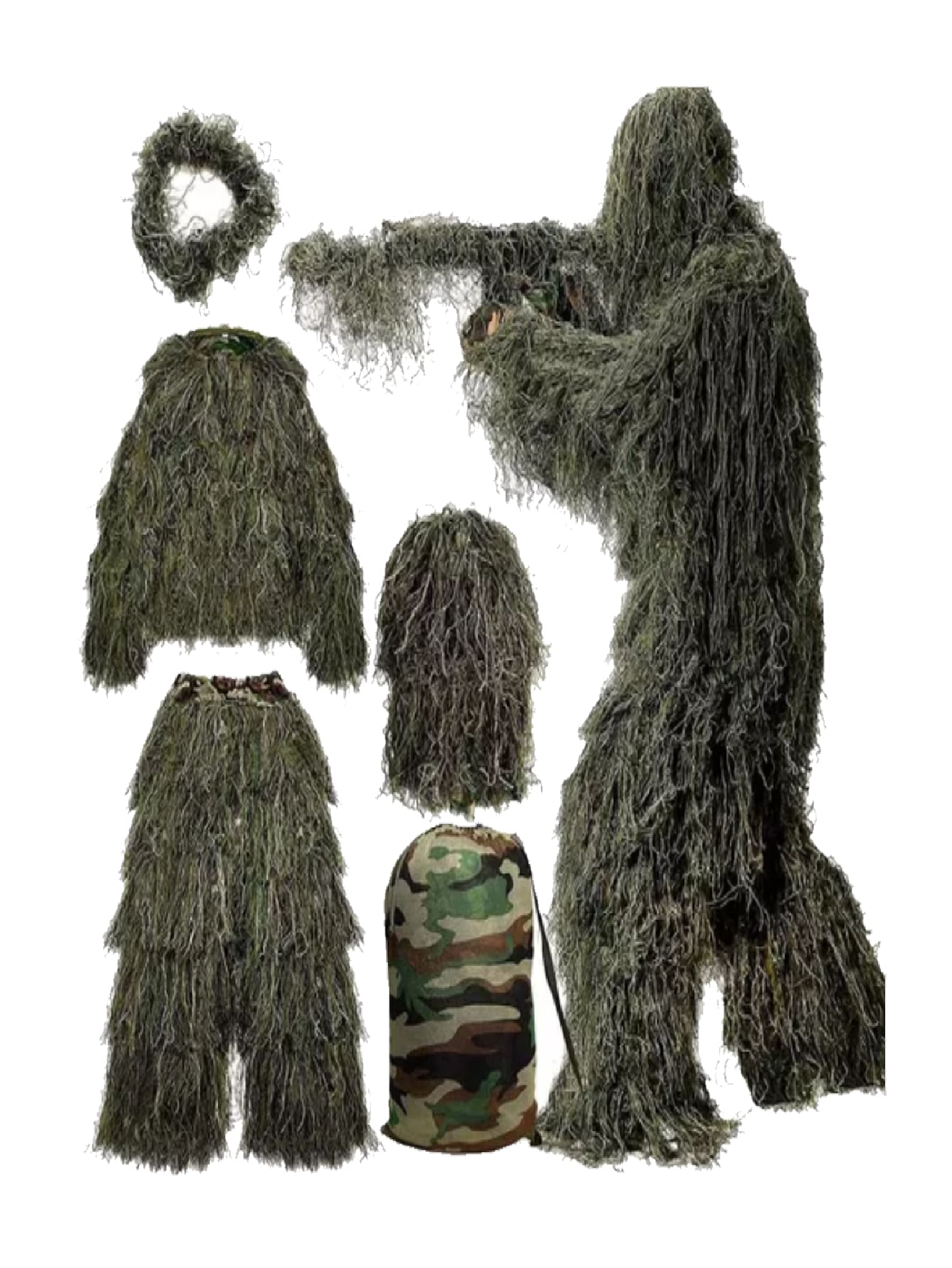 Men Suits - 軍綠色 - 查看 1