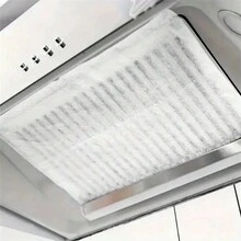 6 Giấy Lọc Mỡ Nhà Bếp Dễ Lắp Đặt - Hấp Thụ Dầu Hiệu Quả - Giảm Mùi Hôi Và Tạo Môi Trường Nấu Ăn Sạch Hơn - trắng - Xem 5