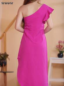Women Dresses - 粉色 - 查看 5