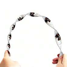 10PCS Spiral Shape Wind Spinner Reflective Deterrent Bird Deterrent Rods Hanging Wind Catcher Rotating Wind Chime Garden Decor - Multicolor - View 9