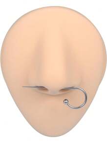 1Set Piercing Kit For All Piercings,Disposable 12G 14G 16G 18G Piercing Needles Clamps With Piercing Taper For Belly Button Nose Septum Nipple Tongue Eyebrow Lip Piercing - Multicolor - View 3