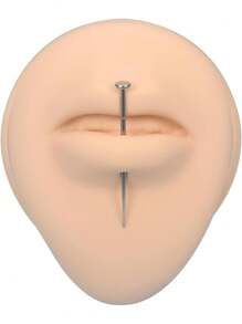 1Set Piercing Kit For All Piercings,Disposable 12G 14G 16G 18G Piercing Needles Clamps With Piercing Taper For Belly Button Nose Septum Nipple Tongue Eyebrow Lip Piercing - Multicolor - View 7