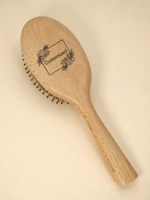 1 chiếc lược tùy chỉnh cá nhân, lược gỡ rối tóc, lược gỗ đệm khí tùy chỉnh, lược chải tóc hình mái chèo khắc laser bằng gỗ tự nhiên, phù hợp cho nam nữ và trẻ em, lược gỡ rối di động để mát-xa da đầu, tóc mỏng/xoăn/khô, quà tặng sinh nhật, quà tặng tốt nghiệp, quà tặng gia đình, quà tặng bạn bè, lược chải tóc, chăm sóc tóc - Nhiều màu - Xem 7