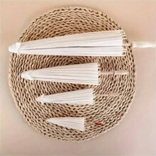 1pc, Vintage White Paper Umbrella For - Perfect For Parties, And Photography - DIY Painting Supplies And Party Decor Halloween - Umbrella - View 1