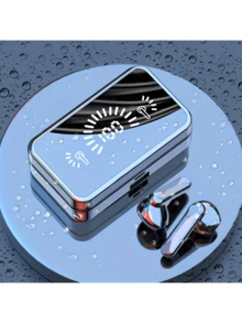 蓝牙耳机无线运动耳塞触控 HiFi 立体声耳机带麦克风，兼容 /兼容三星 - 白色 - 查看 6