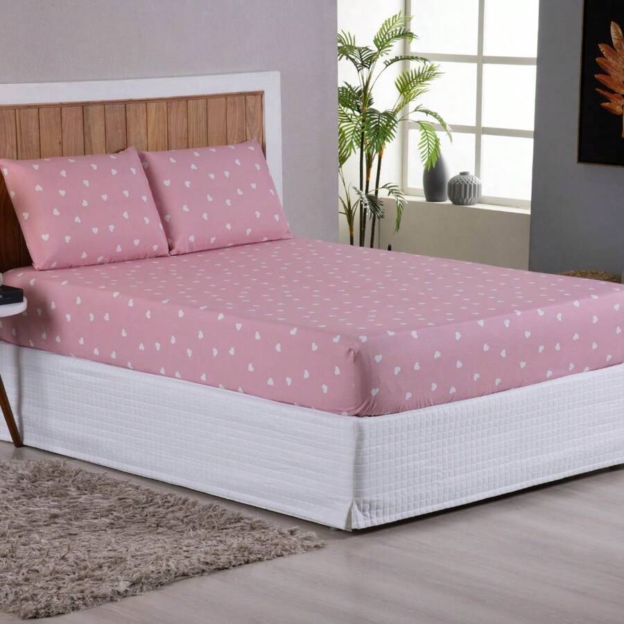 Sheet Sets With Pillowcases - 淺粉色 - 查看 1