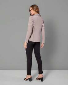 Women Coats - 摩卡棕 - 查看 5