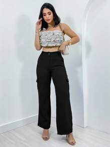 Women Pants - màu đen - Xem 2