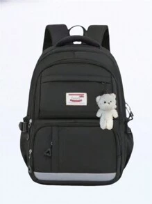 Women Fashion Backpacks - 黑色 - 查看 1