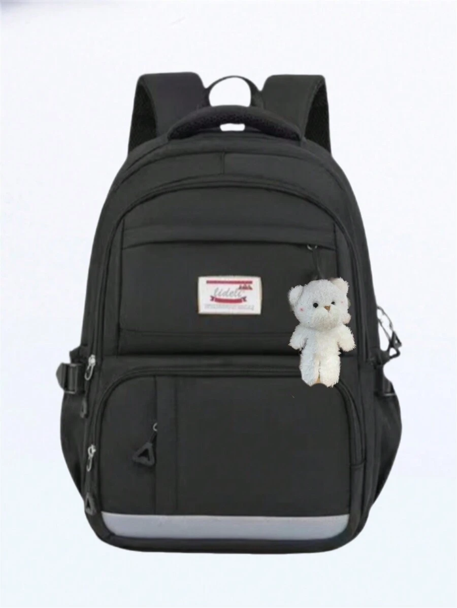 Women Fashion Backpacks - 黑色 - 查看 1