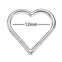 16G Piercing Oorbellen Juwelen Hart Tragus Voor vrouwen En Meisjes