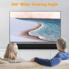Màn hình máy chiếu rạp hát tại nhà Màn hình mềm di động gấp gọn 60 72 84 100 120 150 inch 16:9 Màn hình máy chiếu độ nét cao tiệc ngoài trời thích hợp cho sử dụng ngoài trời tại nhà văn phòng - 120 inch - Xem 4