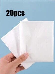 一次性加厚枕套，适用于酒店客房、美容院，采用无纺布材质，防污透气，是旅行、户外露营和酒店住宿的理想之选，为您带来最舒适的生活和旅行体验（不含枕芯）。 - 白色 - 查看 6