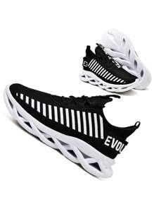 Kit 3 Men's Lightweight Soft Breathable Mesh Training Shoes - 紅色 - 查看 7