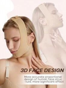 larrycard 1pc Women V Line Facial Bandage Lifting Face Shaper Straps Fajas
